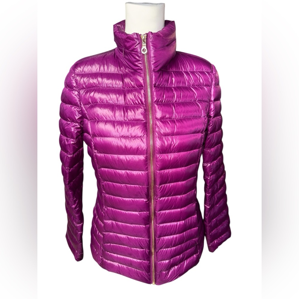 Kate Spade Packable Down Women’s Jacket Size Small Magenta pink purple